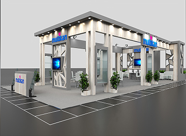 Multikan Ahşap Fuar Standı